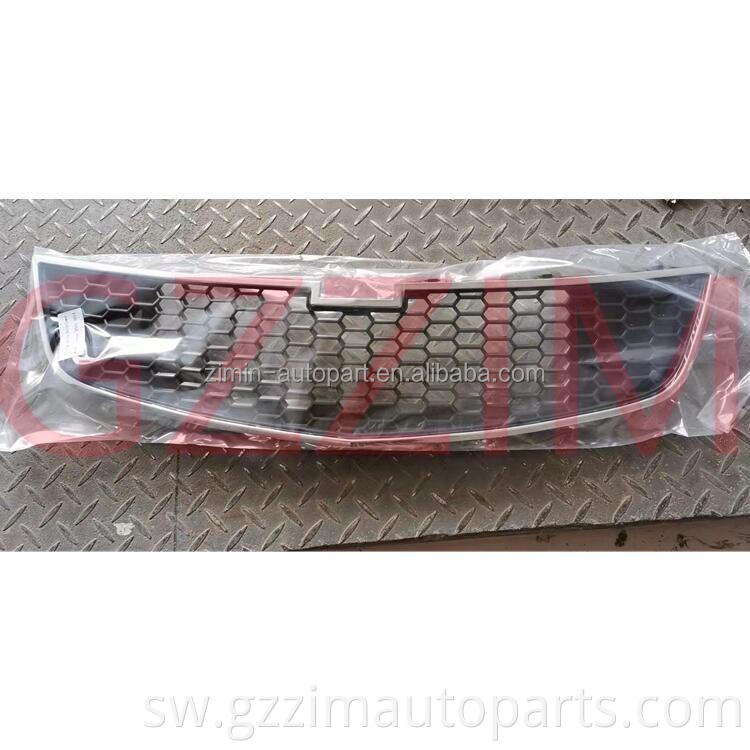 Sehemu za gari grille abs plastiki ya mbele grille ya mbele kwa Chevrolet Cruze 2009